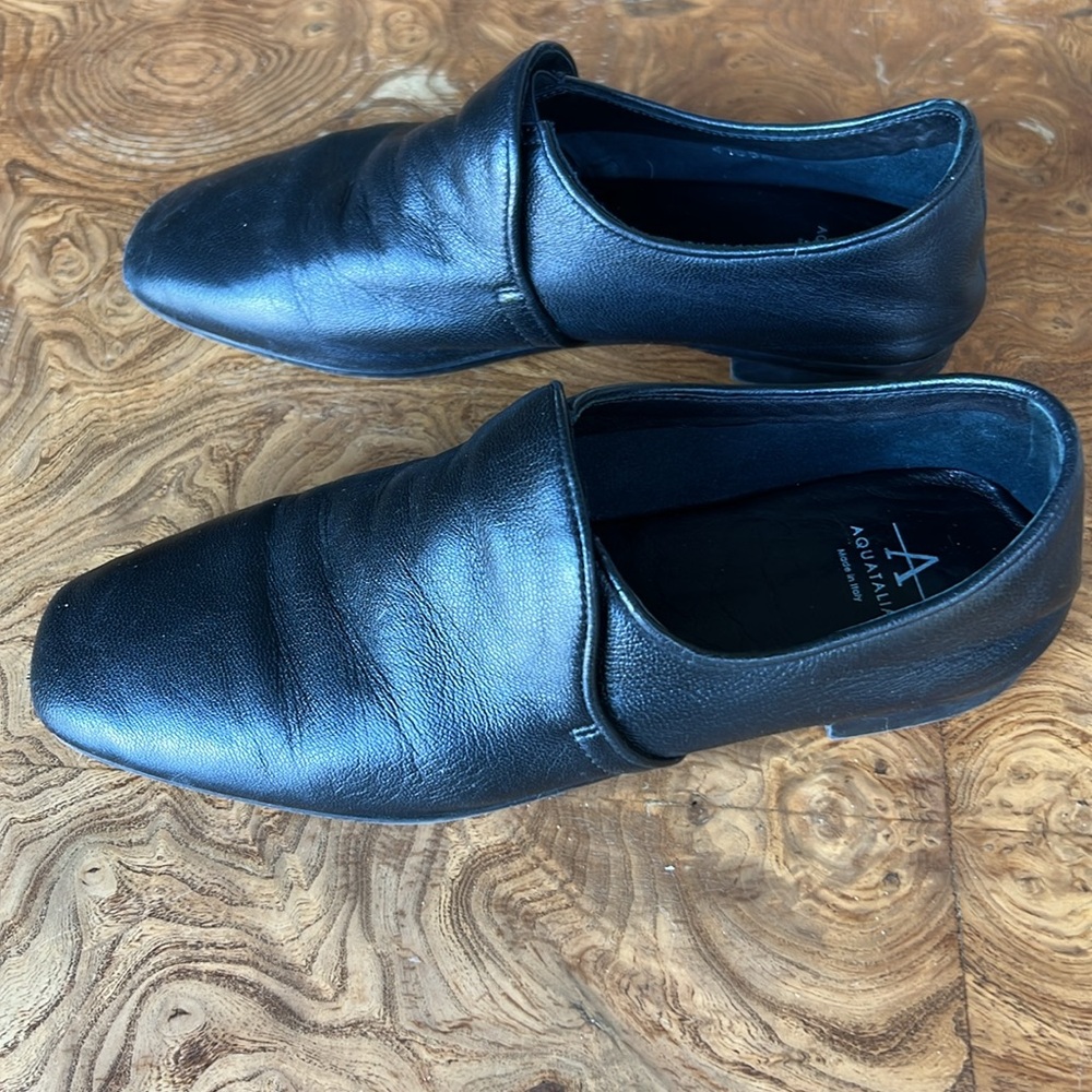 Aquatalia genuinely leather Italian flats